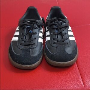 Adidas Kids Black Samba Shoes